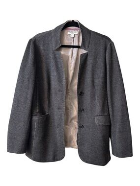 Coldwater Creek Gray Lined 3 button Blazer or Jacket